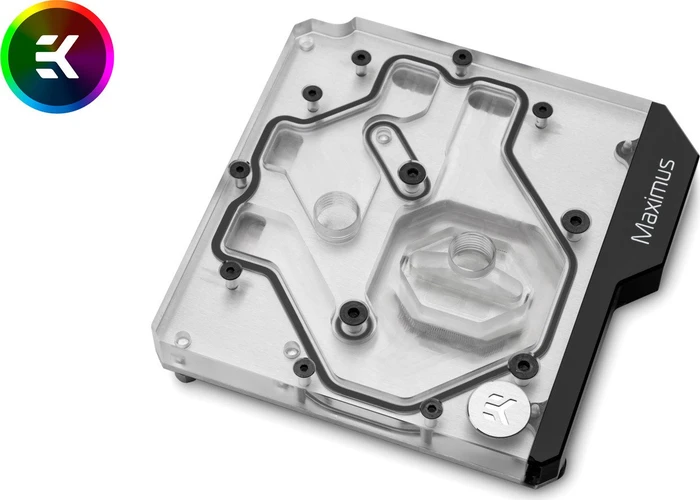EK Water Blocks Quantum Line EK-Quantum Momentum ASUS ROG Maximus XI Hero D-RGB Monoblock, Nickel, Acryl
