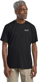 Jack Wolfskin Delgami Funktionsshirt kurzarm schwarz (Herren)