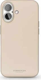 Vonmählen Like Leather Case für Apple iPhone 16 Plus Cream