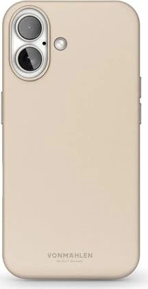 Vonmählen Like Leather Case für Apple iPhone 16 Plus Cream