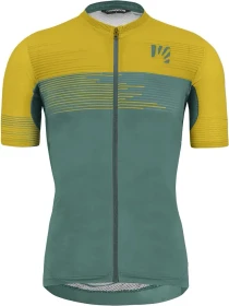 Karpos Green Fire Trikot kurzarm north atlantic/lemon curry (Herren)