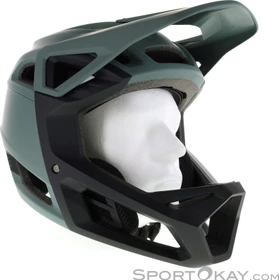 Fox Racing Proframe Solid Fullface-Helm sage green