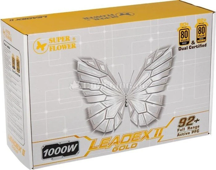 Super Flower Leadex II Gold schwarz 1000W, ATX 2.3