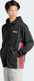adidas Adicolor Adibreak Trainingsjacke black/better scarlet/grey four (Herren)