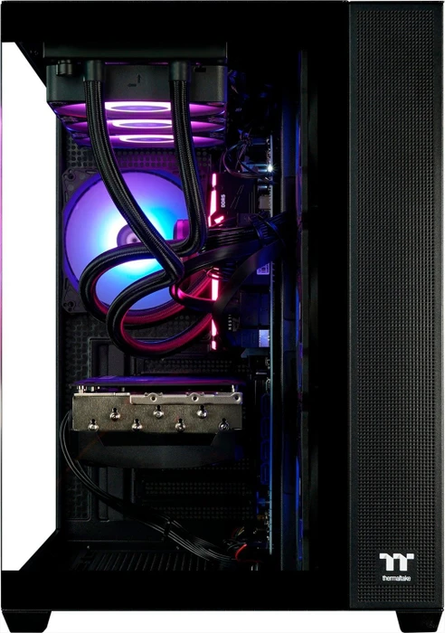 Thermaltake FTW Elite, Black, Ryzen 7 9800X3D, 32GB RAM, 2TB SSD, GeForce RTX 5080