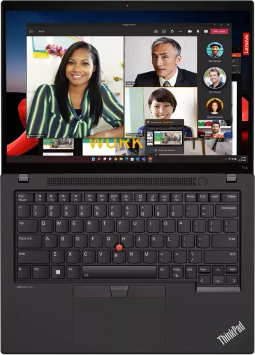 Lenovo ThinkPad T14 G4 (Intel), Thunder Black, Core i5-1335U, 16GB RAM, 256GB SSD, UK