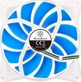 SilverStone FW91 weiß/blau, 92mm