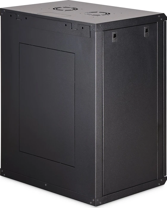Digitus Dynamic-N Serie 19" Wandgehäuse 16HE, unmontiert, Sicherheitsglastür, IP2X, RAL 9005, 450mm tief