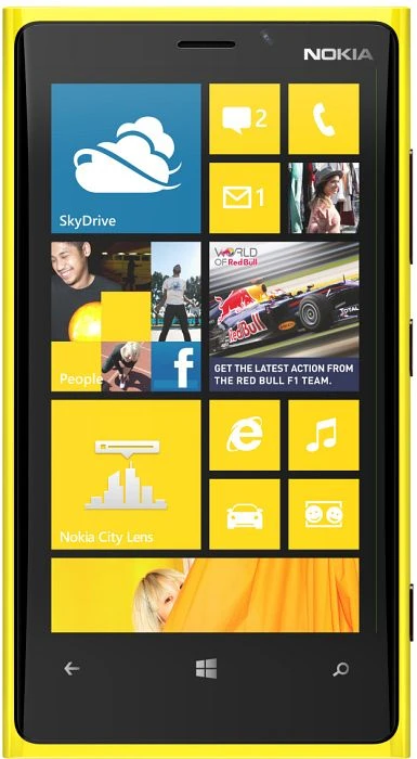 Nokia Lumia 920 gelb