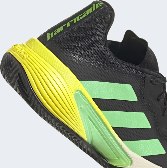 adidas Barricade cloud white/beam green/bream yellow (Herren)
