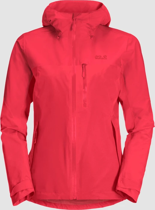 Jack Wolfskin Go Hike Funktionsjacke tulip red (Damen)