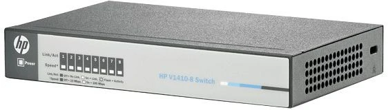 HP OfficeConnect 1410 8 Desktop Switch, 8x RJ-45
