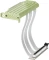 Hyte Hyper Riser Kabel, gewinkelt, PCIe 5.0, 200mm, grün/weiß Vorschaubild