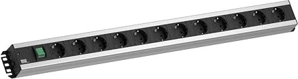 Bachmann Handwerkerleiste mit Schalter, 12-fach, 2m