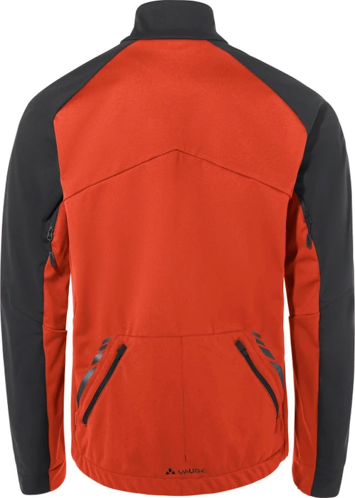 Vaude Posta II Softshell Fahrradjacke glowing red (Damen)