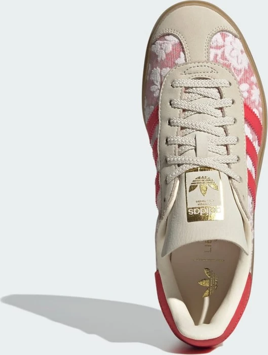 adidas Gazelle Bold cloud white/cream white/better scarlet (Damen)