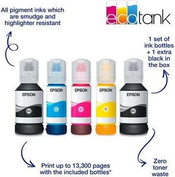 Epson EcoTank L6460, Tinte, mehrfarbig