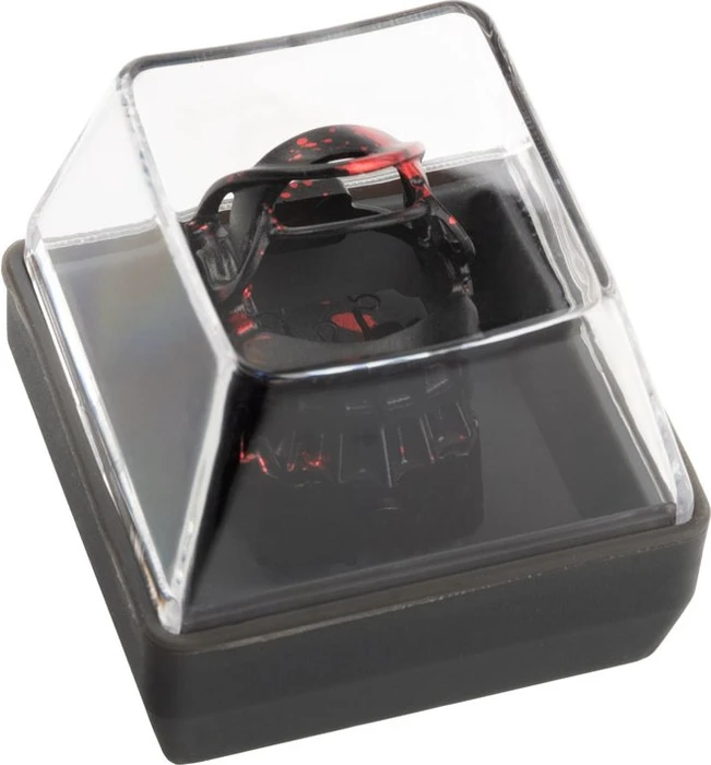 Zomoplus Keycap beflecktes Folterwerkzeug, Aluminium, grau/rot, 1 Taste