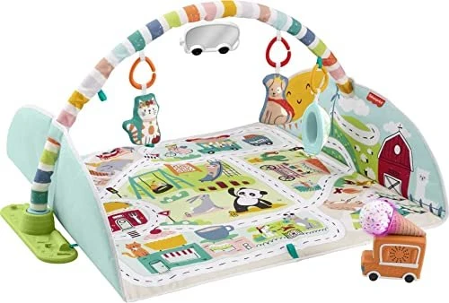 Mattel Fisher-Price Jumbo Abenteuer Spieldecke