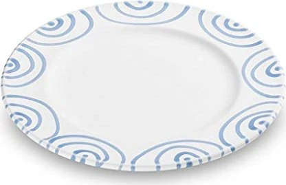 Gmundner Keramik Blaugeflammt Dessertteller Gourmet 22cm