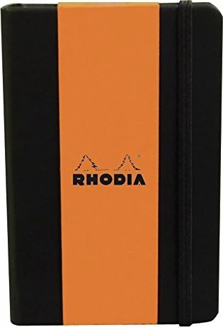 Rhodia Boutique Webnotebook, A5, glatt, Hardcover, schwarz, 96 Blatt