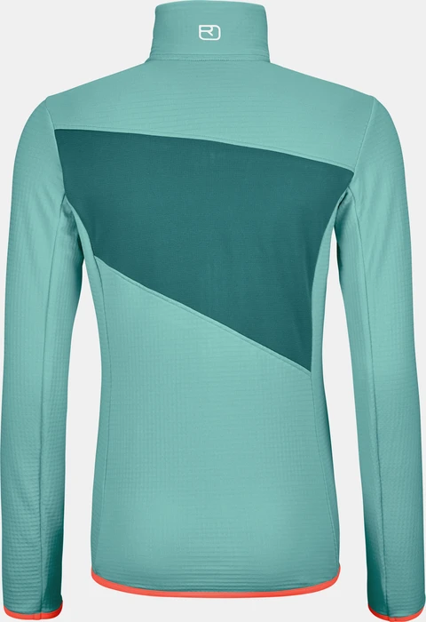 Ortovox Fleece Grid Funktionsjacke ice waterfall (Damen)