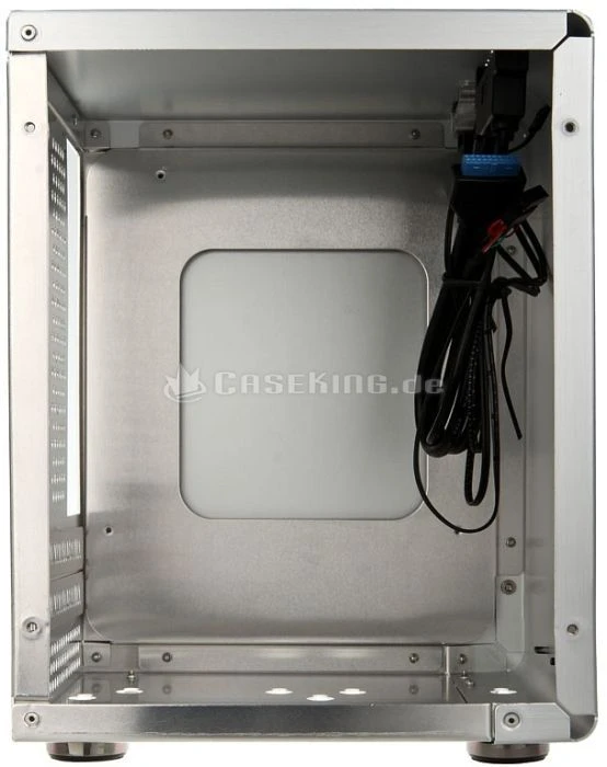 Cubitek Mini Center silber, Mini-ITX