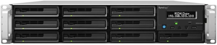 Synology RackStation RS3413xs+, 8GB RAM ECC, 4x RJ-45 1000Base-T, 4x USB 2.0, 2HE
