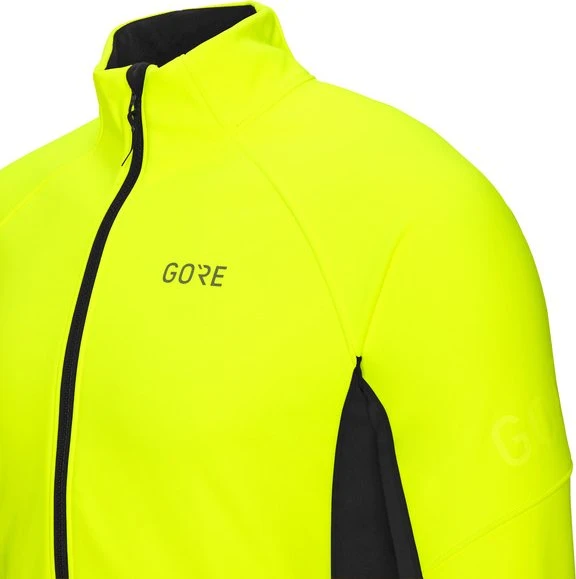 Gore Wear C3 Gore-Tex Infinium Thermo Fahrradjacke neon yellow/black (Herren)