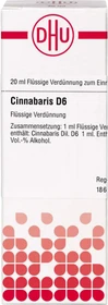 DHU Cinnabaris D6 Dilution, 20ml