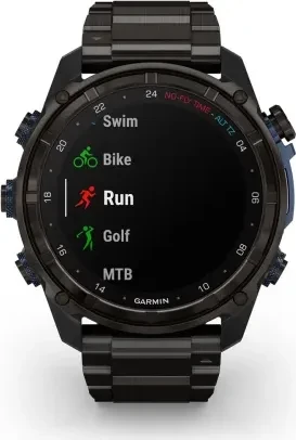 Garmin Descent Mk3i 51mm mit Titanarmband carbon grey & T2 Transceiver Bundle