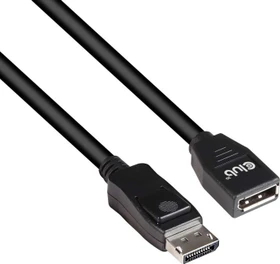 Club 3D DisplayPort 1.4 Verlängerungskabel HBR3 8K60Hz schwarz, 2m