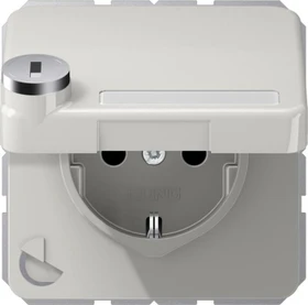 Jung Serie CD SCHUKO Steckdose 16A 250V, lichtgrau