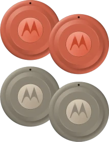 Motorola Moto Tag 2 PANTONE arabesque/PANTONE laurel oak, 4er-Pack