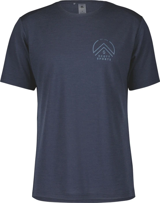 Scott Defined Merino Tech Trikot kurzarm dark blue (Herren)