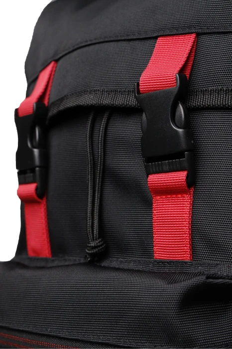 Acer Nitro Gaming Multi-Functional Rucksack, 17", schwarz/rot