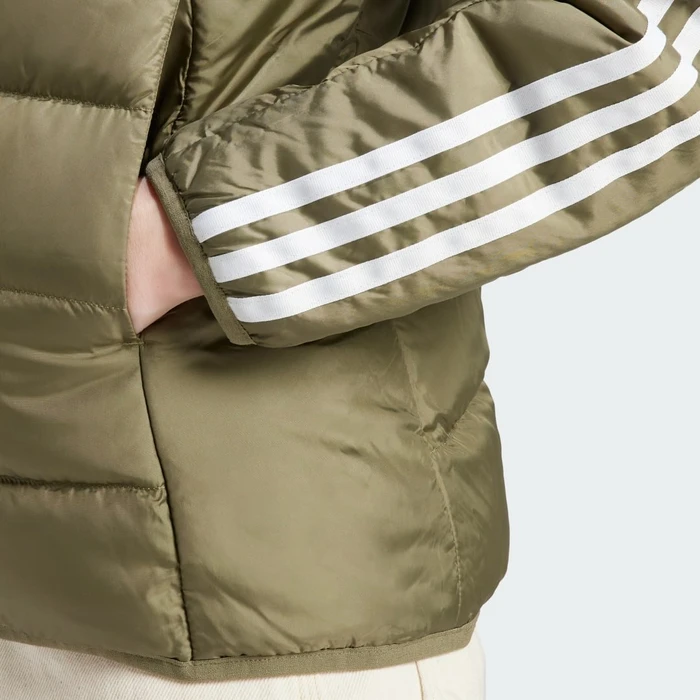 adidas Essentials 3-Streifen Light Jacke olive strata (Damen)