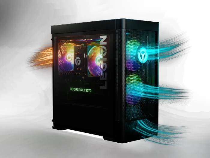 Lenovo Legion T5 26IAB7 (mit LED-Beleuchtung), Core i9-12900F, 16GB RAM, 1TB SSD, GeForce RTX 3060 Ti, DE