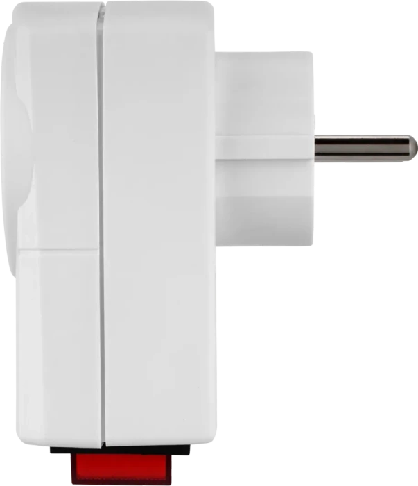 REV Ritter Zwischenstecker Steckdose mit Schalter, 1-fach