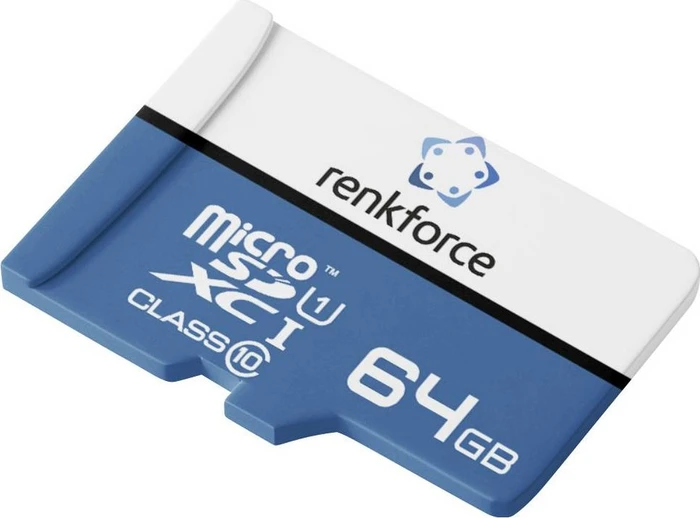 Renkforce RF-mSDXC-64GB R80 64GB Kit, UHS-I U1, Class 10
