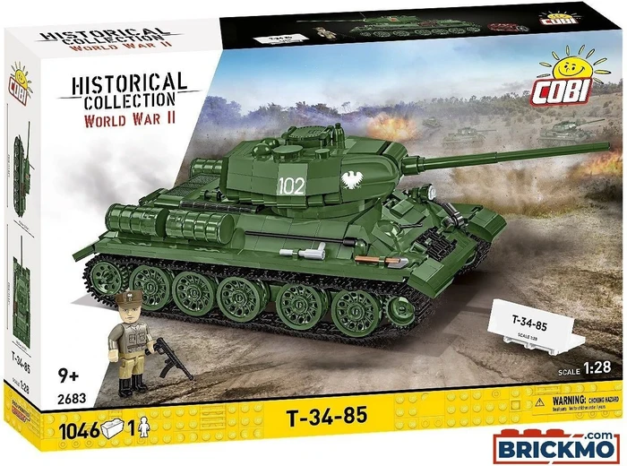 Cobi Historical Collection WW2 T-34-85