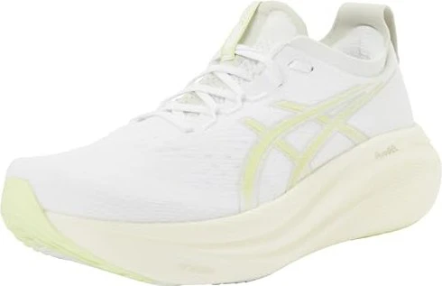 Asics Gel-Nimbus 27 white/huddle yellow (Herren)