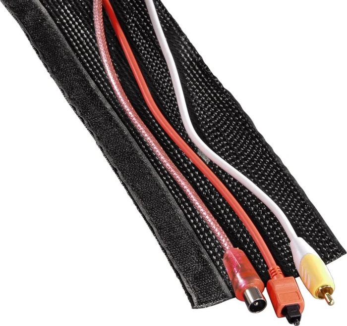 Hama Flexwrap Kabelkanal, 40mm, 1.8m, schwarz