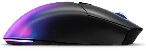 Lenovo Legion M410 RGB Wireless Gaming Mouse, schwarz/transparent, USB