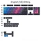 Glorious GPBT Gradient V2 Keycaps, Kunststoff (PBT), Afterparty, mehrfarbig, 135 Tasten, ANSI-US Vorschaubild