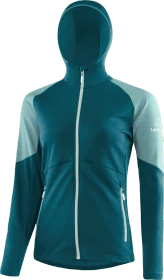 Löffler Tour Transtex Merino Hoody Funktionsjacke blue coral (Damen)