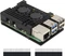 Geekworm Aluminiumgehäuse Armor Case für Raspberry Pi 5, mit 2x Lüfter, schwarz Vorschaubild