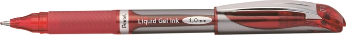 Pentel EnerGel BL110 1.0mm/0.5mm Gelroller rot/silber