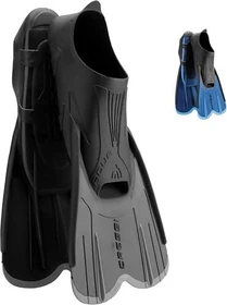 Cressi Agua Short Flossen schwarz/silber