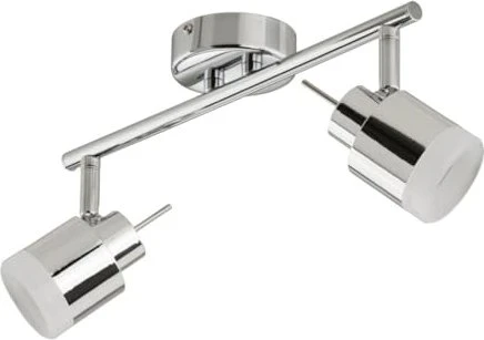 Briloner Splash LED Spot 2-flammig chrom